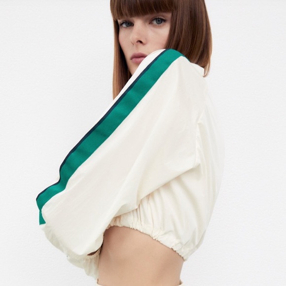 Zara women’s side stripe joggers raining jacket - Picture 9 of 11